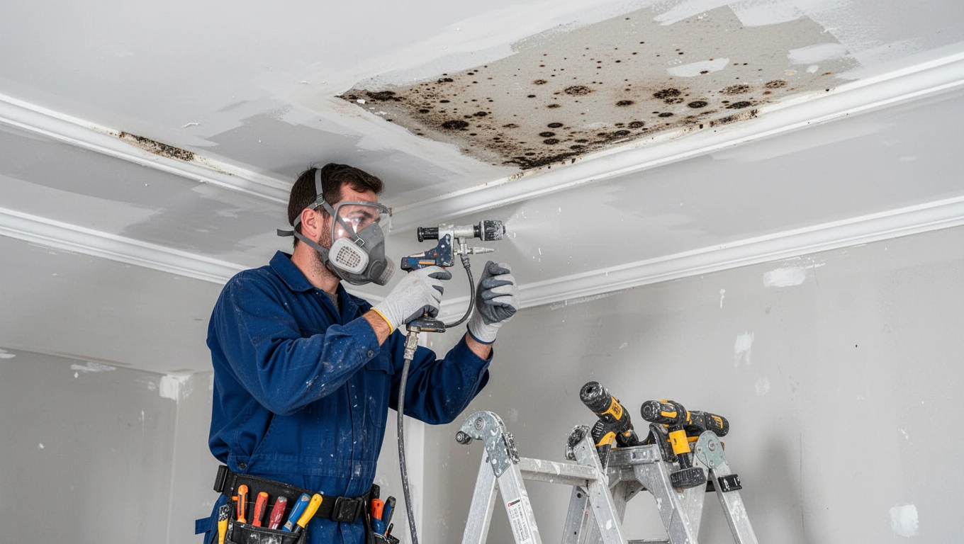 Ceiling Mold Removal